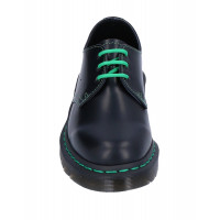 Ботинки Dr Martens 1461 черные с зеленым