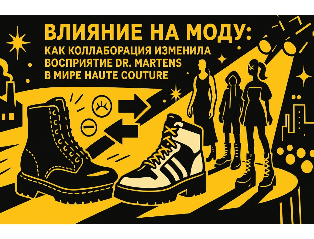 Влияние на моду: как коллаборация изменила восприятие Dr. Martens в мире Haute Couture