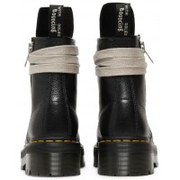 Dr. Martens x Rick Owens Strobe 1460 Quad Sole Jumbo Lace Boot Black