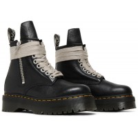 Dr. Martens x Rick Owens Strobe 1460 Quad Sole Jumbo Lace Boot Black
