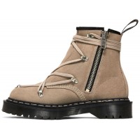Dr. Martens Rick Owens x 1460 Bex Suede Boot Light Taupe