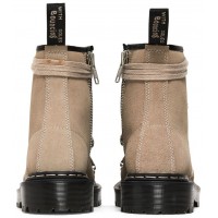 Dr. Martens Rick Owens x 1460 Bex Suede Boot Light Taupe