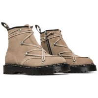 Dr. Martens Rick Owens x 1460 Bex Suede Boot Light Taupe