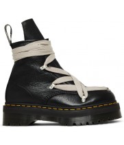 Rick Owens x Dr. Martens 1460 Quad Sole Pentagram Jumbo Lace Boot Black