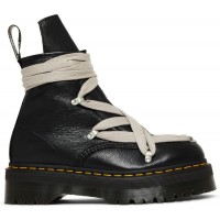 Rick Owens x Dr. Martens 1460 Quad Sole Pentagram Jumbo Lace Boot Black