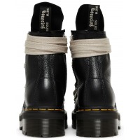 Rick Owens x Dr. Martens 1460 Quad Sole Pentagram Jumbo Lace Boot Black