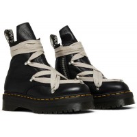 Rick Owens x Dr. Martens 1460 Quad Sole Pentagram Jumbo Lace Boot Black