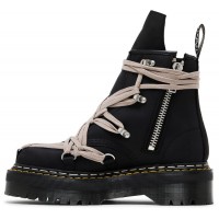Dr. Martens x Rick Owens DRKSHDW 1460 Quad Sole Megalace Boot Black