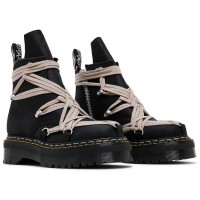 Dr. Martens x Rick Owens DRKSHDW 1460 Quad Sole Megalace Boot Black