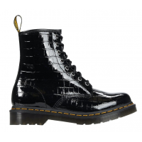 Ботинки Dr. Martens 1460 Black Patent Lamper Croc Black