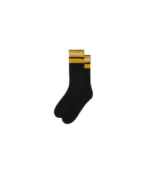 Носки Dr Martens Athletic Logo black черные с желтым