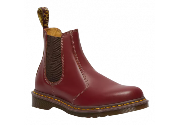 Dr Martens 2976 Vintage Made In England Chelsea Red Quilon