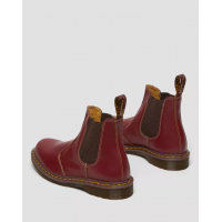 Dr Martens 2976 Vintage Made In England Chelsea Red Quilon