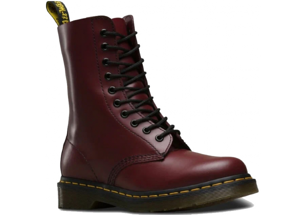Ботинки Dr Martens 1490 Smooth Cherry Red Narrow Fit