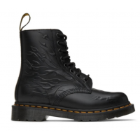 Ботинки Dr. Martens 1460 Flames Emboss Black