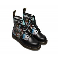 Ботинки Dr. Martens 1460 Basquiat Print Black