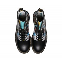 Ботинки Dr. Martens 1460 Basquiat Print Black