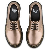 Обувь Dr Martens 1461 Chrome Metallic Paint Rose золотые